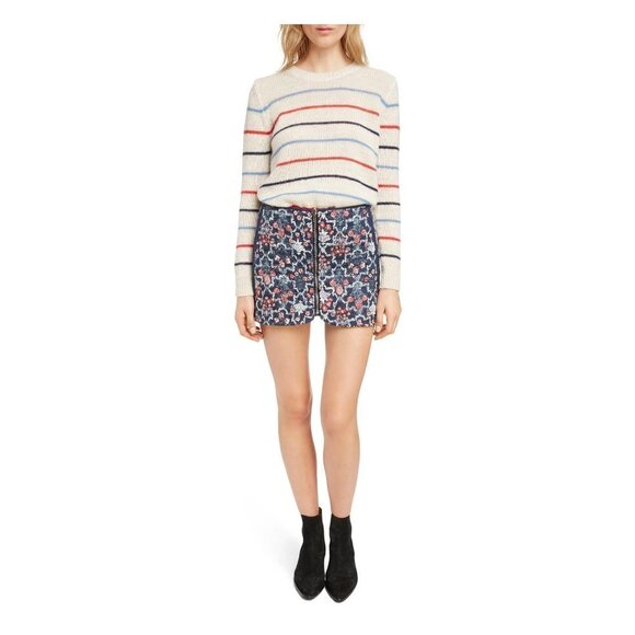 Isabel Marant Midnight Marily Linen Skirt 42